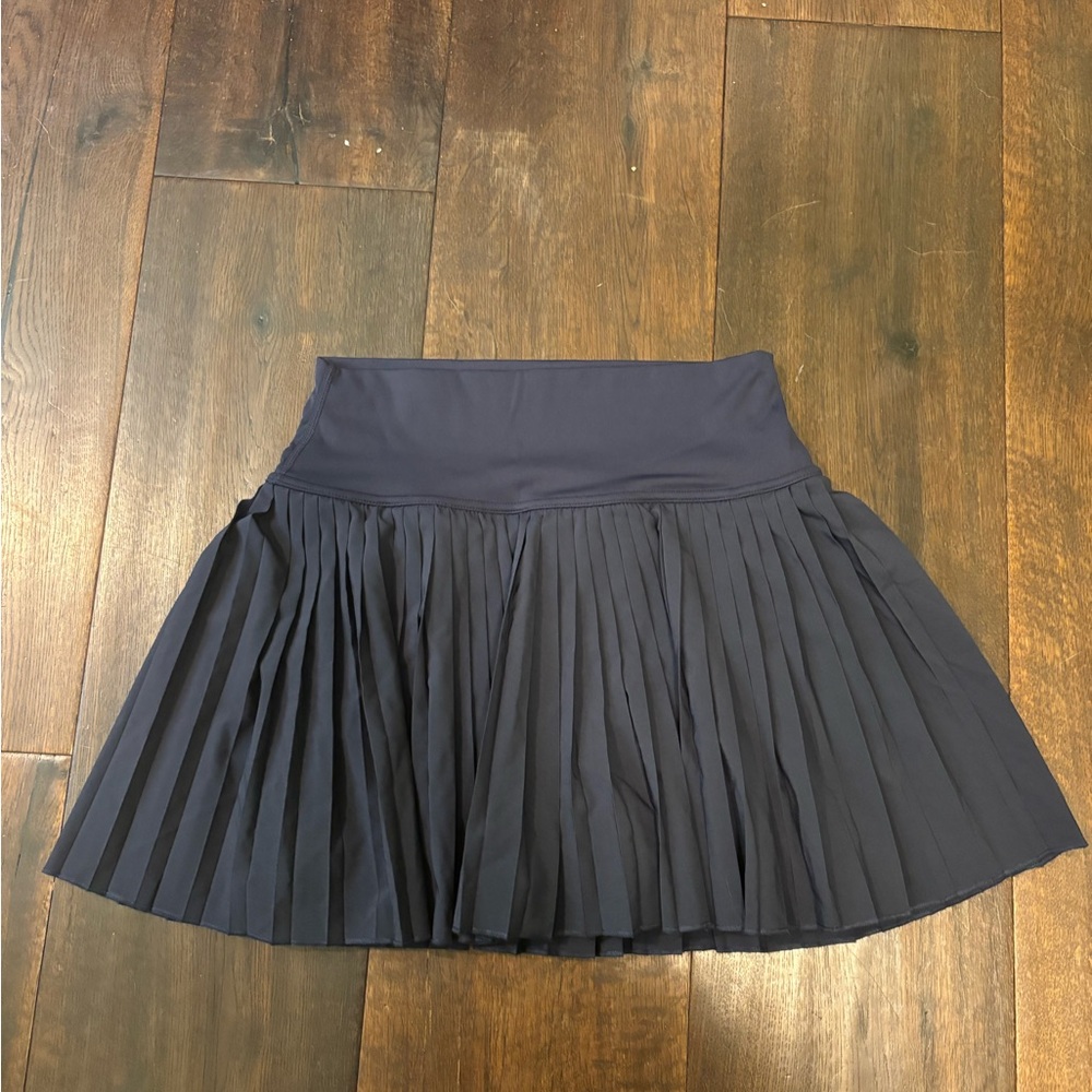 Navy Pleated Tennis Skirt